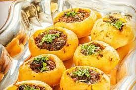 Potatoes Stuffed With Minced Meat