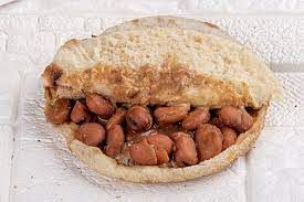 Foul With Flaxseed Oil Sandwich