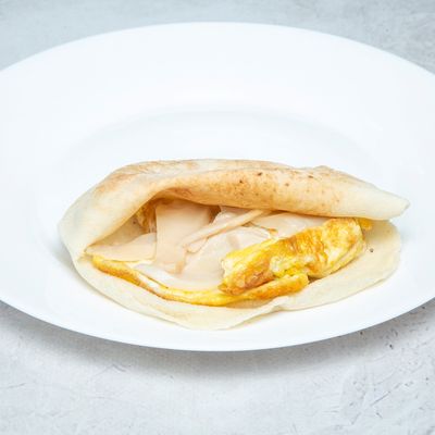 Eggs With Mushroom Sandwich