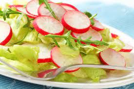 Slices Green Salad