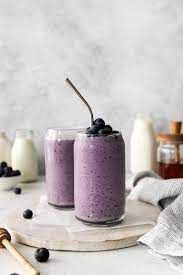 Blueberry smoothie