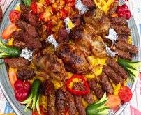 3 chickens and 1/2 kofta