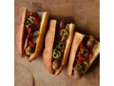 Sausage Sandwich French Bread