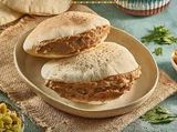 Foul with Flaxseed Oil sandwich