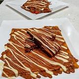 Caramel Brownies Crepe