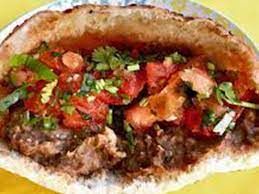 Foul With Oriental Sausage Sandwich