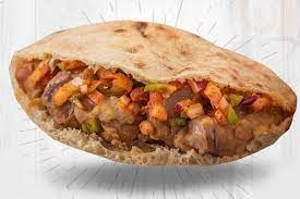 Foul With Baba Ghannoug Sandwich