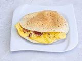 Omelette Sandwich with Roumi Cheese