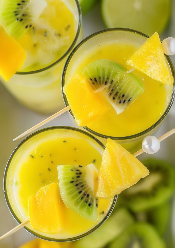 Mango Kiwi Cocktail