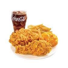 crispy two pieces meal