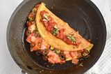 Omelette Pizza Sandwich