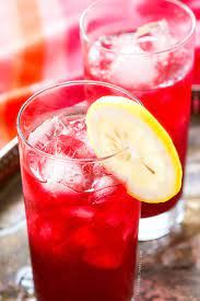 Red lemon juice