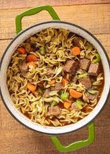 Meat Noodles Soup