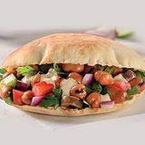 Foul With Tomato And Cucumber Sandwich