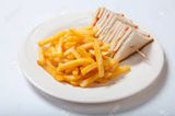 Special French Fries Sandwich