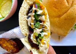 Potato With Eggplant Sandwich