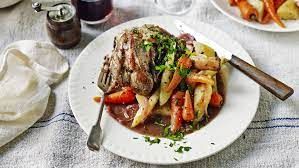 Shank With Vegetables Meal