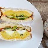 Potato With Boiled Egg Sandwich