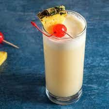 Creamy Yabna Colada Cocktail