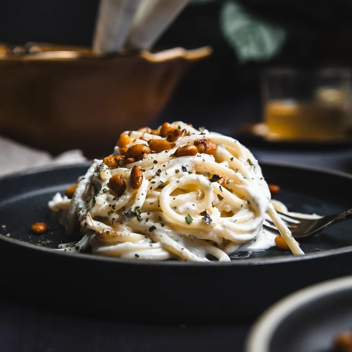 Shawarma Meat Pasta With Bechamel Sauce