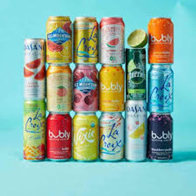 Carbonated Water Cans