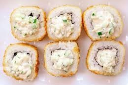 Fried Crabs Hoso Maki