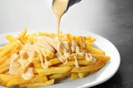 Fries With Cheddar Sauce