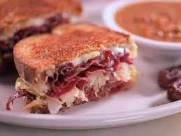 Falafel With Pastrami Sandwich