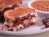 Falafel With Pastrami Sandwich