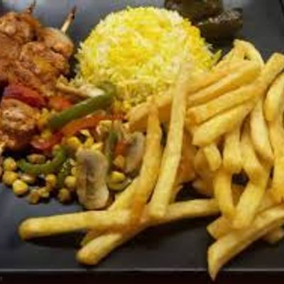 Shish Tawook meal