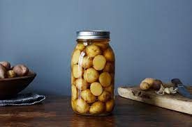 pickled potatoes