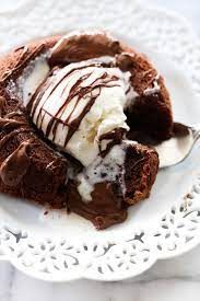 Nutella Chocolate Molten Cake