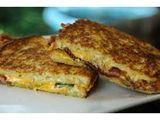 Potato With Old Cheese Sandwich