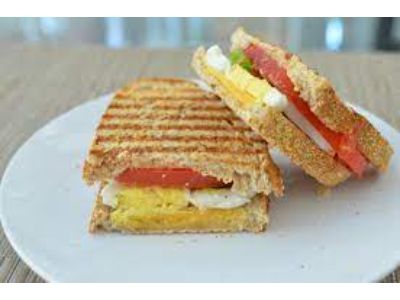 Boiled Eggs Sandwich