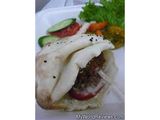 Taamia With Eggplant Sandwich