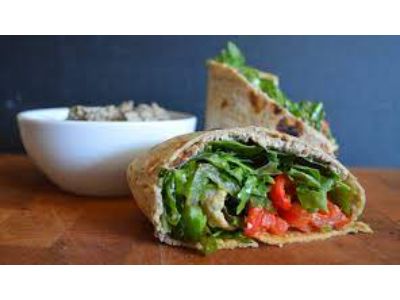 Baba Ghannoug Sandwich