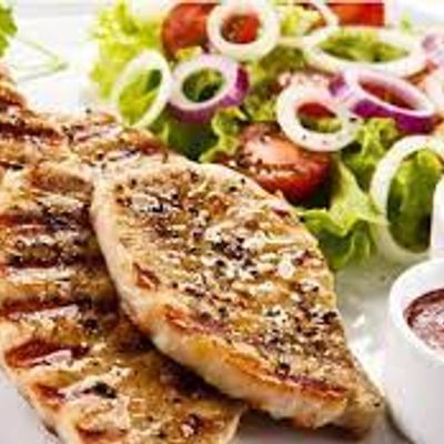 وجبة صدر دجاج مشوي (ربع كيلو)