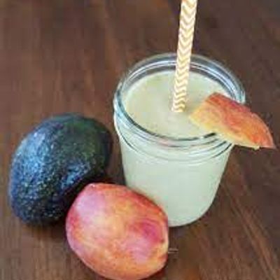 Avocado Juice With Peach