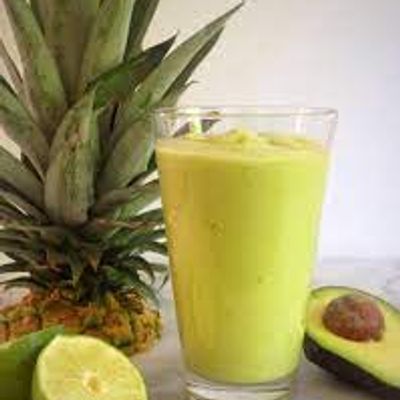 Avocado Juice With Pineapple