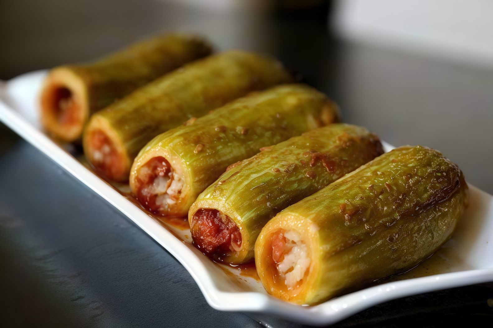 Zucchini Mahshi
