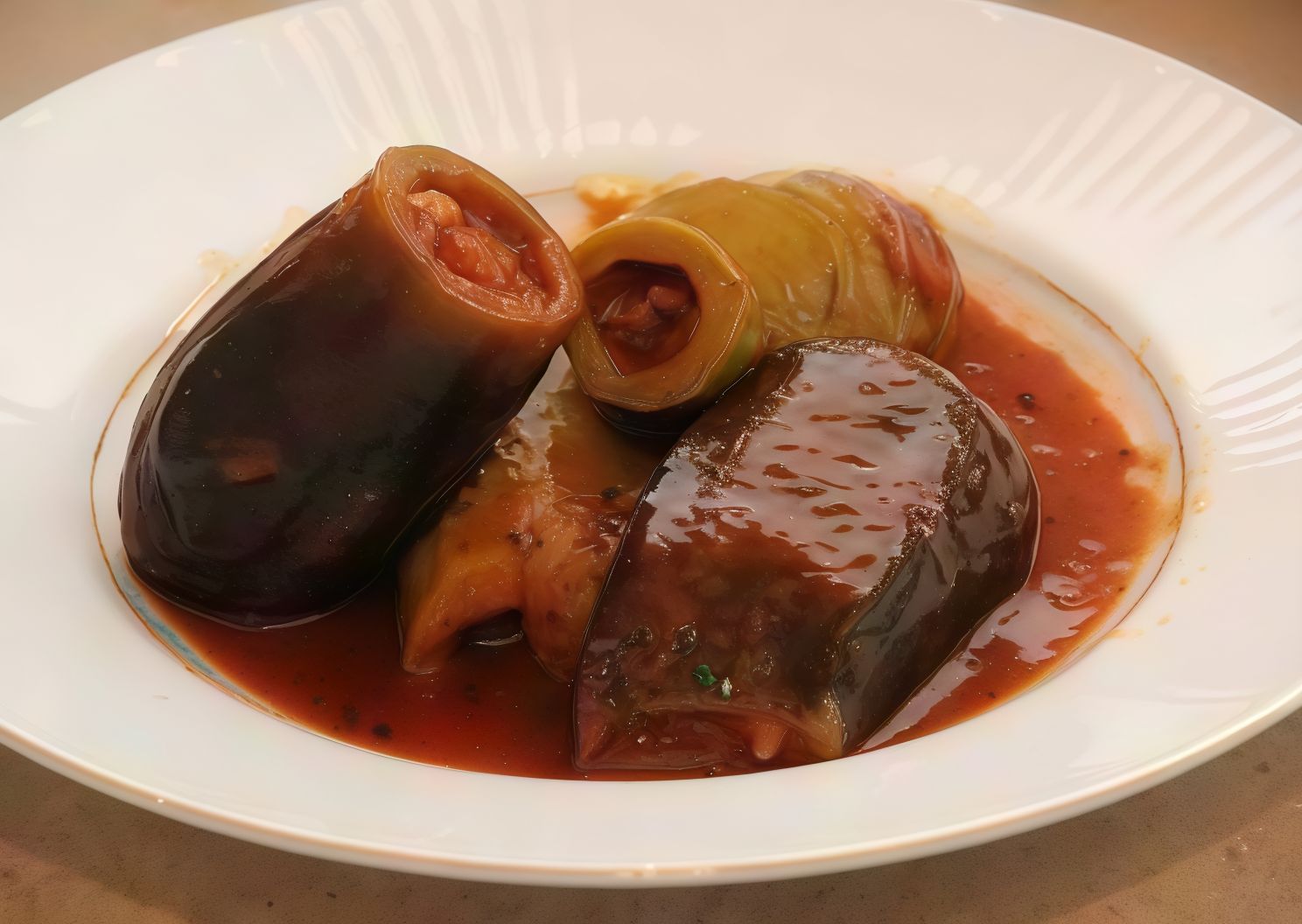 Eggplant Mahshi
