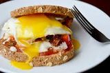 Egg Pizza Sandwich