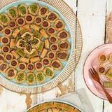 mix oriental plate