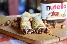 milka nuts Crepe