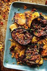 Potatoes with Eggplant