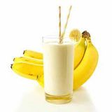 Banana With Milk Juice