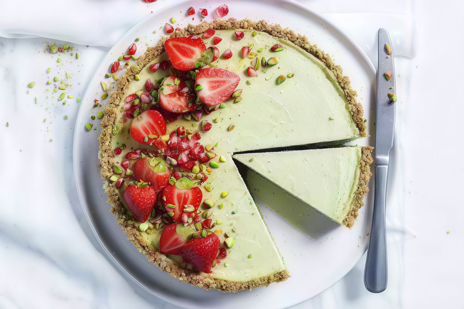 Pistachio Cheesecake