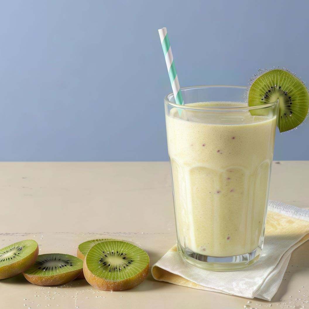 Kiwi Peach Smoothie