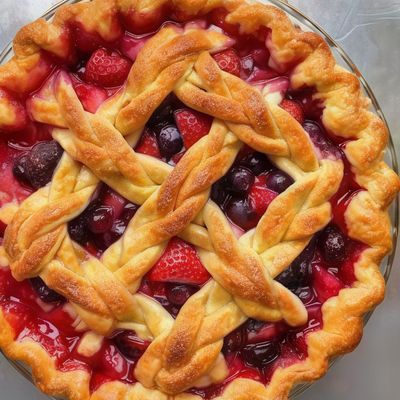 Mixed Fruits Pie