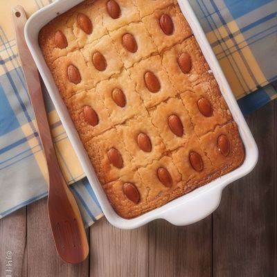 Basbousa Pie